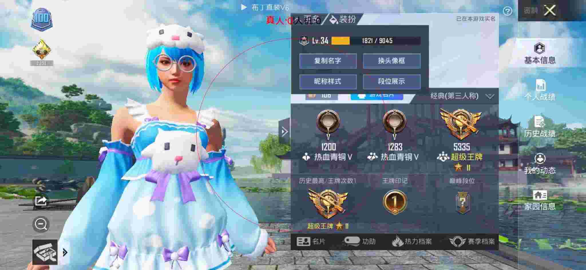 和平精英布丁直装透视 - 和平精英卡发型怎么用辅助预览图